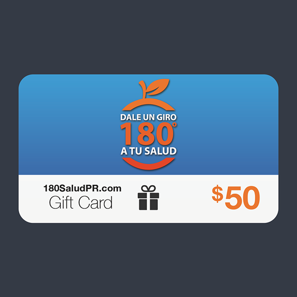 180SaludPR Gift Card