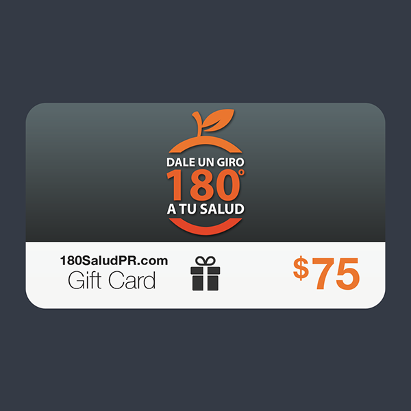 180SaludPR Gift Card