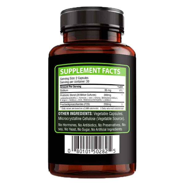 Probiotic Supplement, 10 Strains 20 Billions