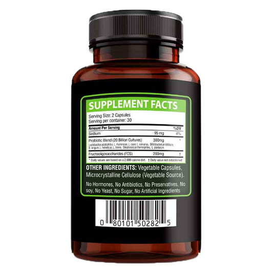 Probiotic Supplement, 10 Strains 20 Billions