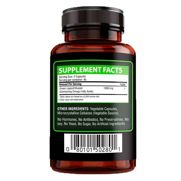 Omega Green Lipped Mussel, 90 Capsules