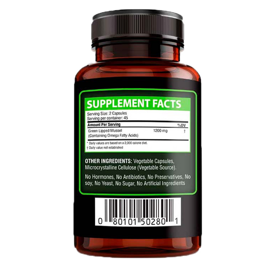 Omega Green Lipped Mussel, 90 Capsules