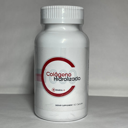 COLLAGENO HIDROLIZADO CON VIT C - 1000 MG 60 CAPSULA