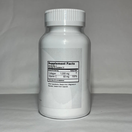 COLLAGENO HIDROLIZADO CON VIT C - 1000 MG 60 CAPSULA