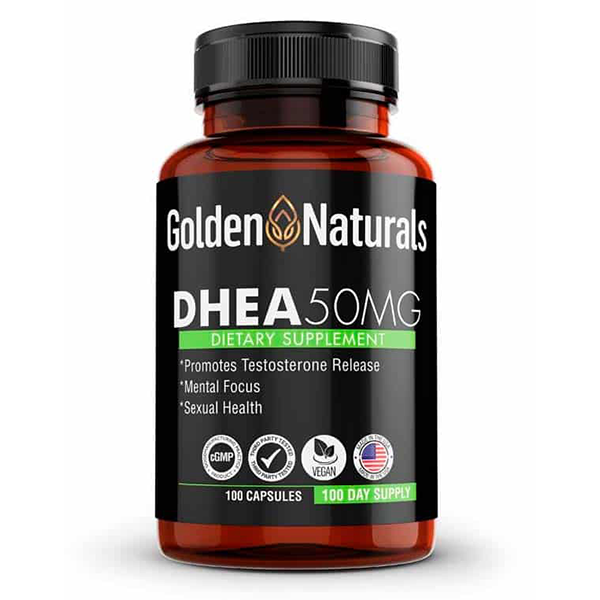 DHEA Vitamins 50mg, 100 Veggie Capsules
